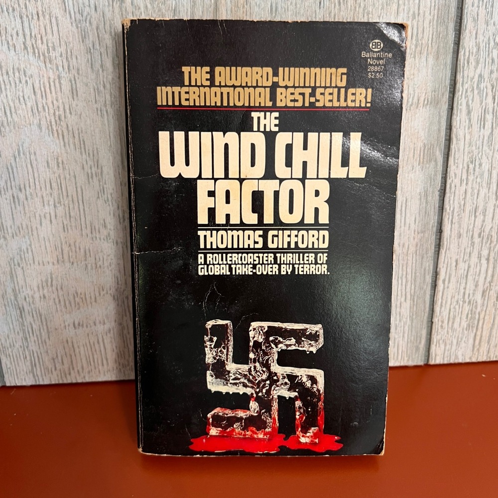 The‎ Wind Chill Factor Thomas Gifford 1979 Paperback Thriller Ballantine Books